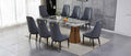 ED-2 Marble Dining Table & 8 Chairs